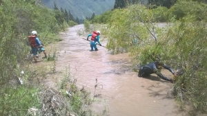 Se intensifica b&uacute;squeda de turista ecuatoriana-espa&ntilde;ola en el Rio Vilcanota