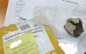 Turista devuelve por correo piedras que rob&oacute; de antiguo templo tailand&eacute;s