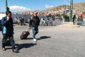 Polic&iacute;a activa corredor tur&iacute;stico para garantizar seguridad de turistas que visitan Cusco