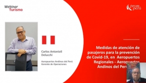 Aeropuertos Andinos del Per&uacute; presenta protocolos para cinco aeropuertos regionales