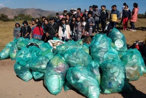 Recogen m&aacute;s de 45 toneladas de residuos en Saqsaywam&aacute;n tras Inti Raymi