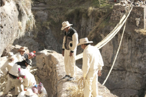 Ministro de Cultura remarca inter&eacute;s del sector de preservar el puente Q&rsquo;eswachaka