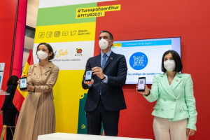 Presidente de Espa&ntilde;a present&oacute; el Certificado Verde Digital para viajes seguros por la Uni&oacute;n Europea
