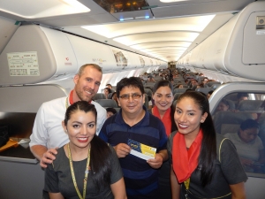 Viva Air celebr&oacute; fiestas patrias con concursos en todos sus vuelos