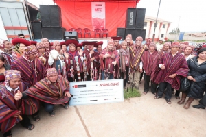 Aeropuerto de Chinchero: MTC transfiere S/ 14,6 millones a comunidad de Ayllopongo para compra de terrenos