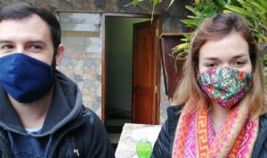 Dos chilenos y un peruano son los primeros turistas en visitar Machu Picchu