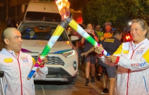 Antorcha panamericana recibi&oacute; una calurosa bienvenida en la ciudad de los leones