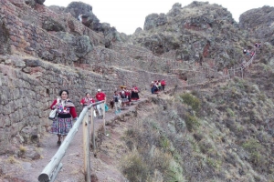 As&iacute; luce el Camino Inca del parque arqueol&oacute;gico Pisac y est&aacute; listo para los turistas