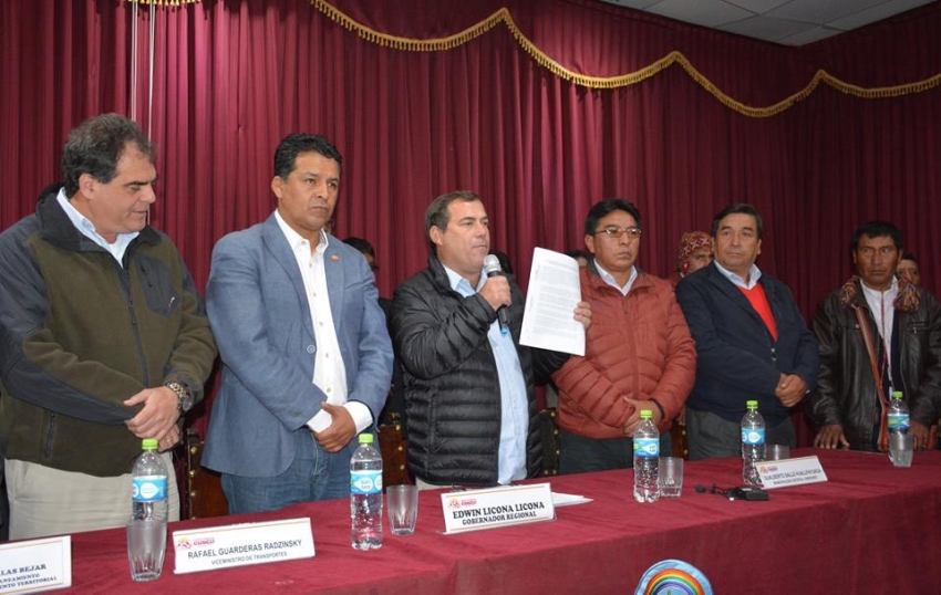 Recuperaron terrenos para construcci&oacute;n del aeropuerto de Chinchero - Cusco