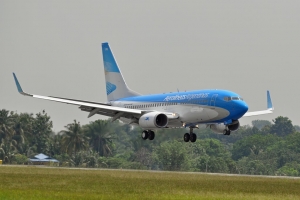 Aerol&iacute;neas Argentinas fue la m&aacute;s puntual de Am&eacute;rica Latina en marzo