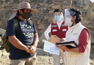 En operativo multisectorial se intervienen a falsos gu&iacute;as de turismo en Apu Siqay