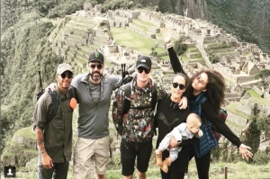 Lewis Hamilton visitó Machu Picchu