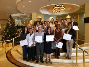 Sheraton Lima agasaj&oacute; a sus trabajadores que cumplieron 25 o m&aacute;s a&ntilde;os en la empresa
