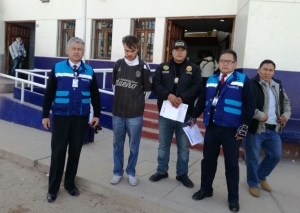 Expulsan a argentino que atent&oacute; contra estatua de Micaela Bastidas (V&Iacute;DEO)