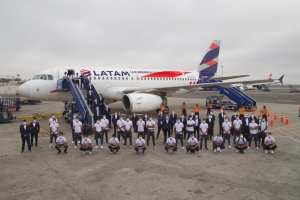 LATAM Airlines Per&uacute; traslad&oacute; a la Selecci&oacute;n Peruana de F&uacute;tbol para el primer partido de eliminatorias Qatar 2022