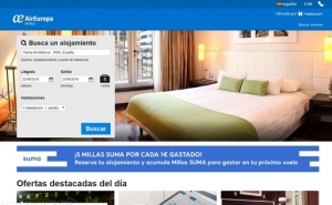 Air Europa se une a Expedia Partner Solutions para ofertar reservas de alojamiento