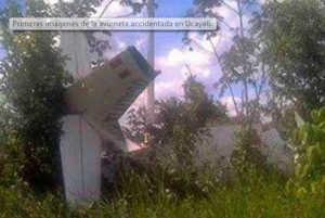 Avioneta sufre accidente y aterriza de emergencia y pasajeros salvan de morir