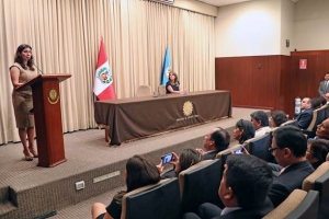 Angela Grossheim: "Trabajar&eacute; para llevar los beneficios de la miner&iacute;a, energ&iacute;a e hidrocarburos a todos los hogares peruanos"