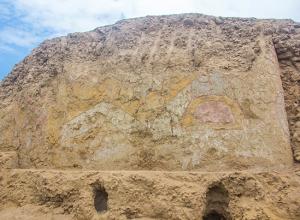 Arque&oacute;logos descubren pintura mural de m&aacute;s de 3,200 a&ntilde;os en La Libertad
