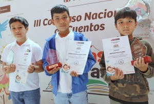 Escolar de Villa El Salvador es reconocido como el mejor ni&ntilde;o cuentista de turismo del Per&uacute;
