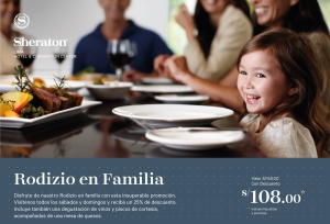 Rodizio en Familia en Sheraton Lima Hotel &amp; Convention Center