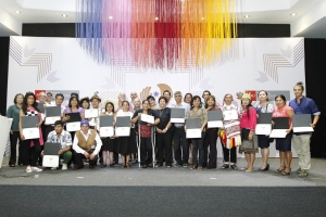 Tres artesanos de Hu&aacute;nuco, Callao y Lima ganaron el Premio Nacional de Dise&ntilde;o de la Artesan&iacute;a Peruana