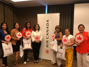 Agentes de viaje recibieron capacitaci&oacute;n de Air Canada y Costamar Travel