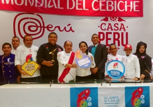 Se Inician las celebraciones por la  X  edici&oacute;n  del festival  Gastron&oacute;mico por el d&iacute;a del Cebiche (V&Iacute;DEO)