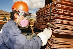 Per&uacute; produjo 12% de cobre del mundo en el 2017