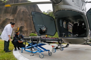 Ambulancias a&eacute;reas velan por la salud de los Juegos Panamericanos Lima 2019