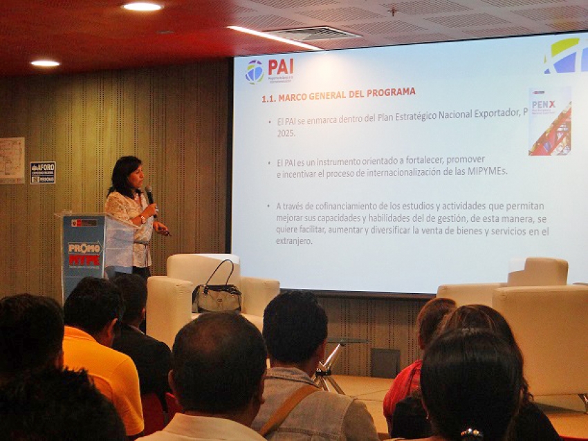 Presentan Programa de Apoyo a la Internacionalizaci&oacute;n a las MYPE