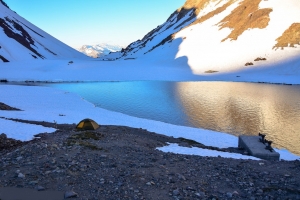 El supervolc&aacute;n en la Laguna del Maule