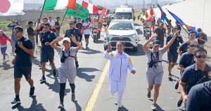 Antorcha Panamericana lleg&oacute; a Arequipa