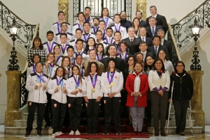 Per&uacute; condecora a medallistas de Panamericanos 2019