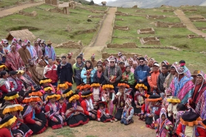 Zona arqueol&oacute;gica en plaza Kancha en la provincia de Paucartambo - Cusco fue restaurada