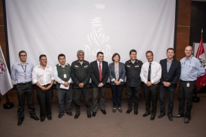 Representantes de A.S.O. y Polic&iacute;a Nacional del Per&uacute; compartieron medidas de seguridad para el Rally Dakar 2018