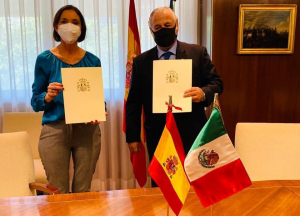 Espa&ntilde;a y M&eacute;xico firman acuerdo para homogeneizar protocolos biosanitarios