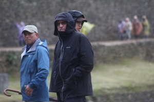 Actor estadounidense Robert de Niro recorre Machu Picchu
