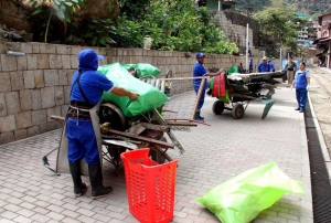 Recogen m&aacute;s de tres toneladas de residuos s&oacute;lidos en Machu Picchu