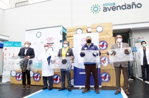 Cl&iacute;nica Avenda&ntilde;o recibe donaci&oacute;n de material m&eacute;dico por el Go-bierno de Taiw&aacute;n