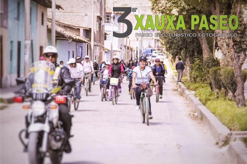 Paseo eco tur&iacute;stico y fotogr&aacute;fico en bicicleta JAUJA 2017