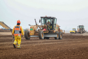 Contin&uacute;an los trabajos del nuevo campo de vuelo del Aeropuerto Internacional Jorge Ch&aacute;vez