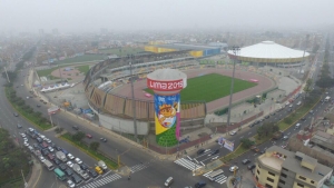 Pintura gigante de Milco dar&aacute; bienvenida a deportistas en la videna