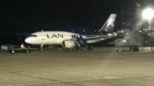Iquitos : Avi&oacute;n de Latam sufri&oacute; un impacto de rayo