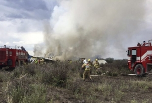 Avi&oacute;n de Aerom&eacute;xico se accidenta en M&eacute;xico con 80 pasajeros