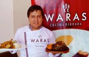Chef Johan Sigue&ntilde;as "En Waras mostramos una cocina peruana integral"
