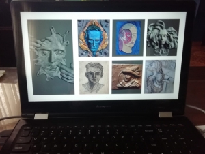 Docentes de Bellas Artes combinan escultura tradicional con herramientas tecnol&oacute;gicas actuales