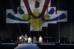Conmovedor homenaje recibieron los voluntarios de Lima 2019