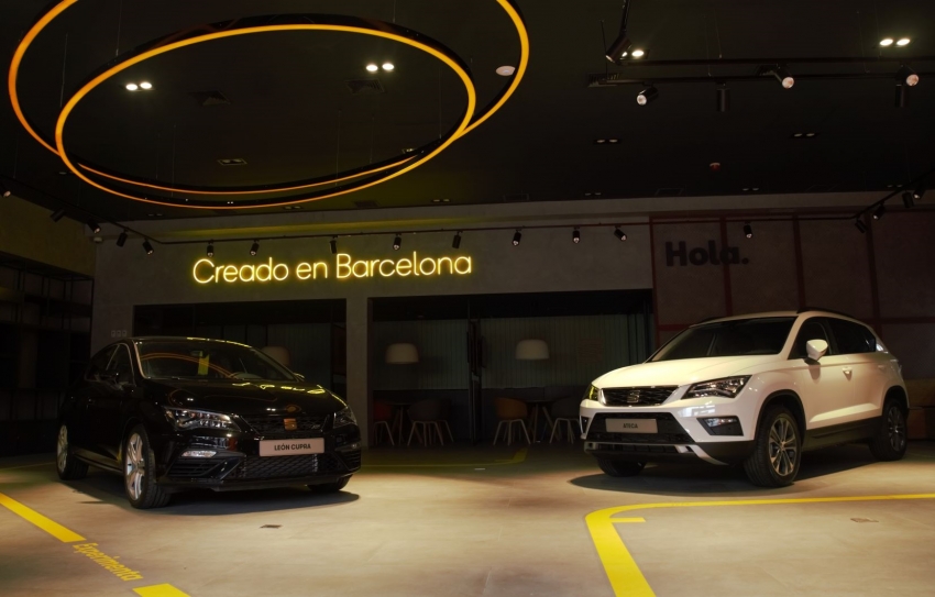 SEAT lanza novedosa propuesta de showroom interactivo, digital y aut&oacute;nomo