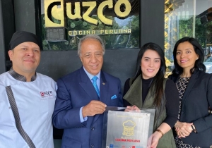 Restaurante Cuzco de Colombia obtiene Certificaci&oacute;n Aut&eacute;ntica Cocina Peruana